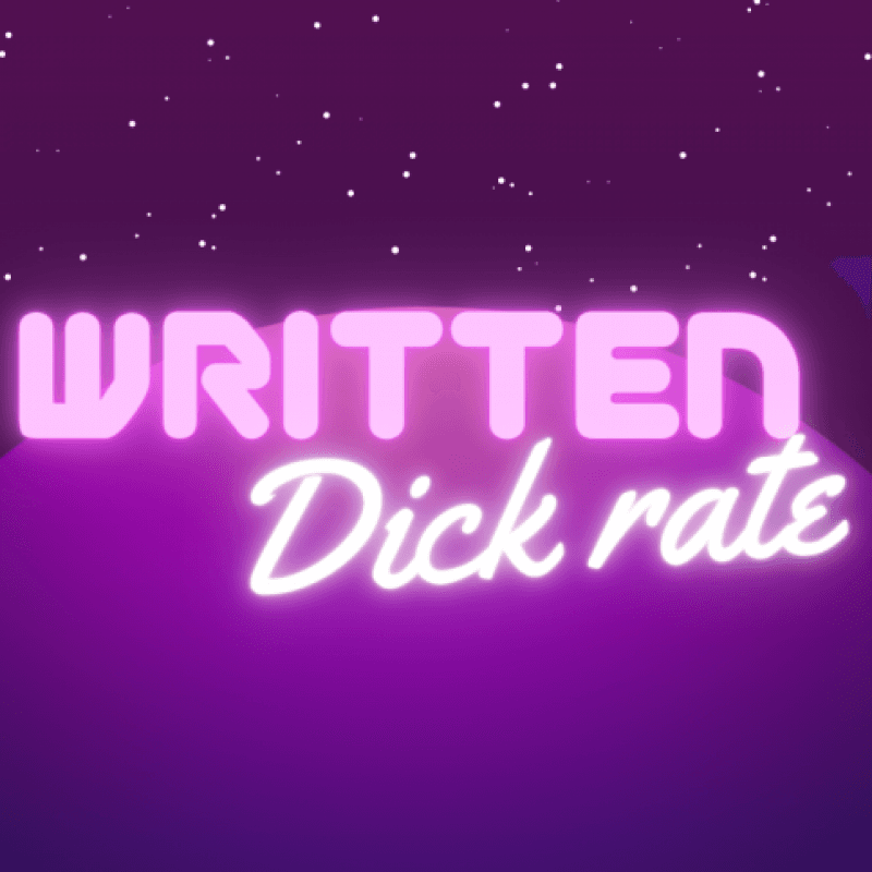 Written Dick Rate