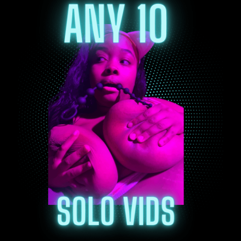 Build your bundle any 10 solo vids