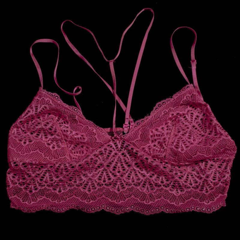 Pink Lace Bralette