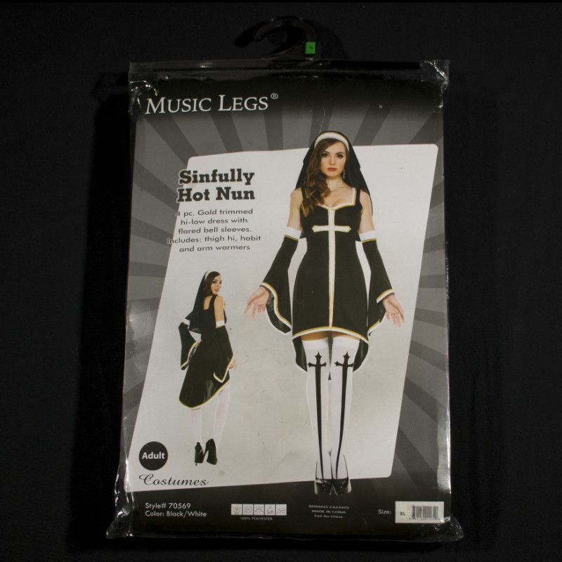 Sinfully Hot Nun Costume