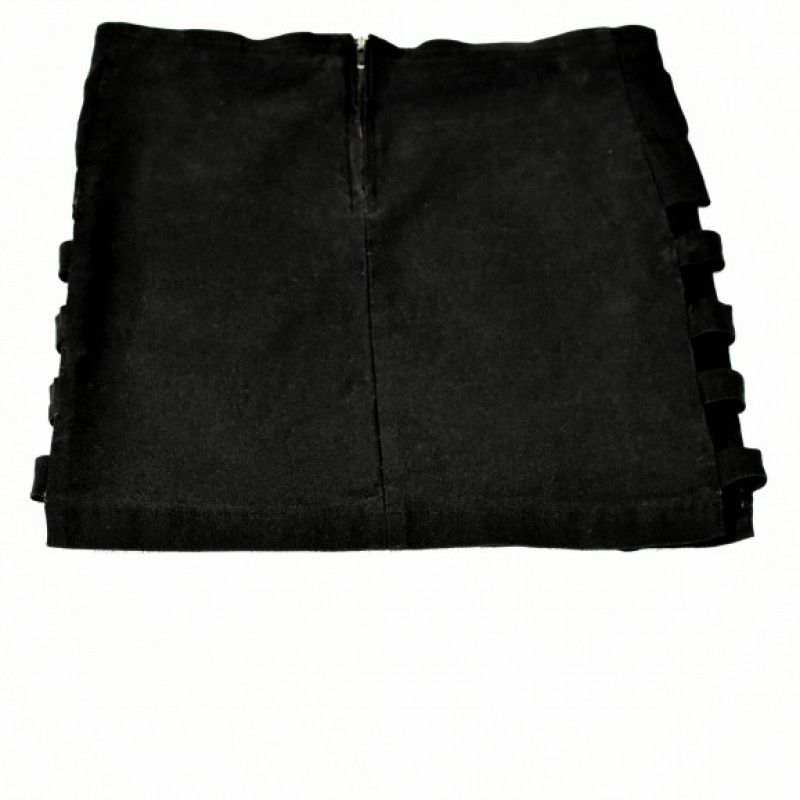 Black skirt cutout on the sides