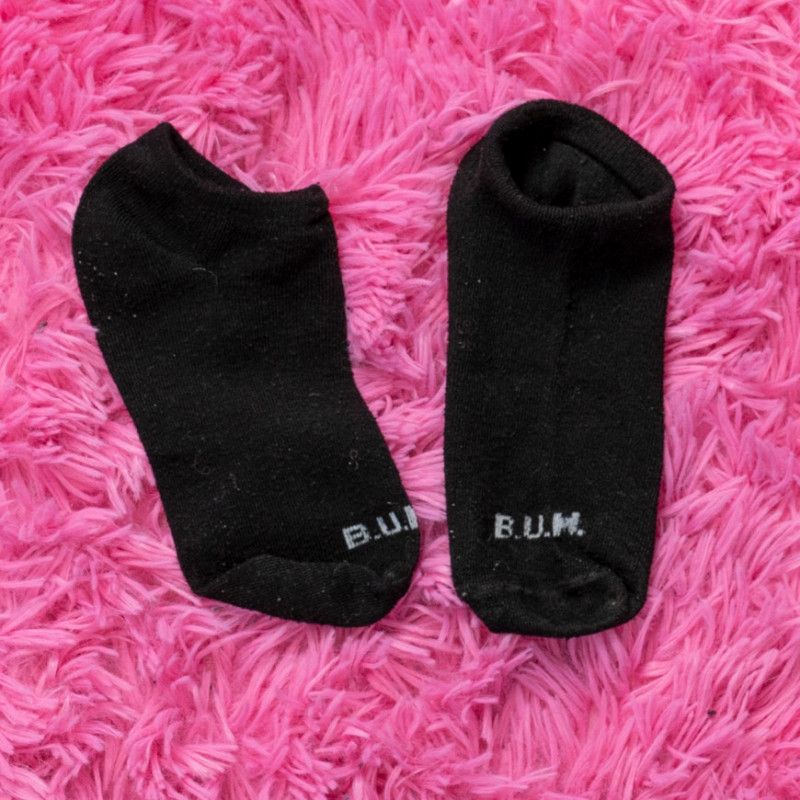 black thin socks