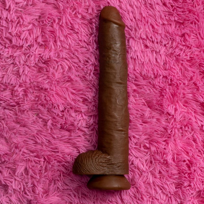 14 Inch Cock With Balls and suction cup