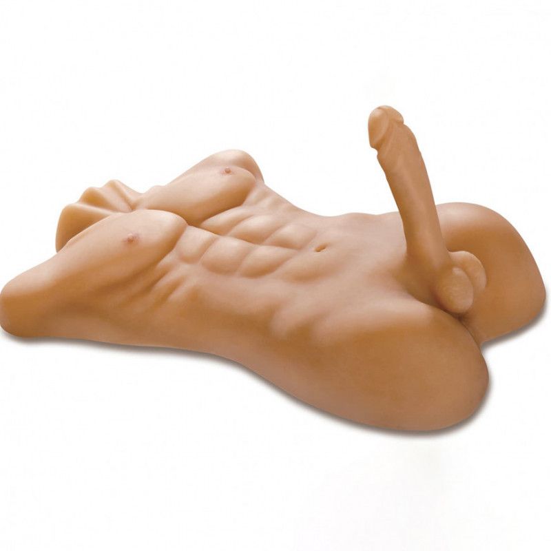 male torso with 7in cock