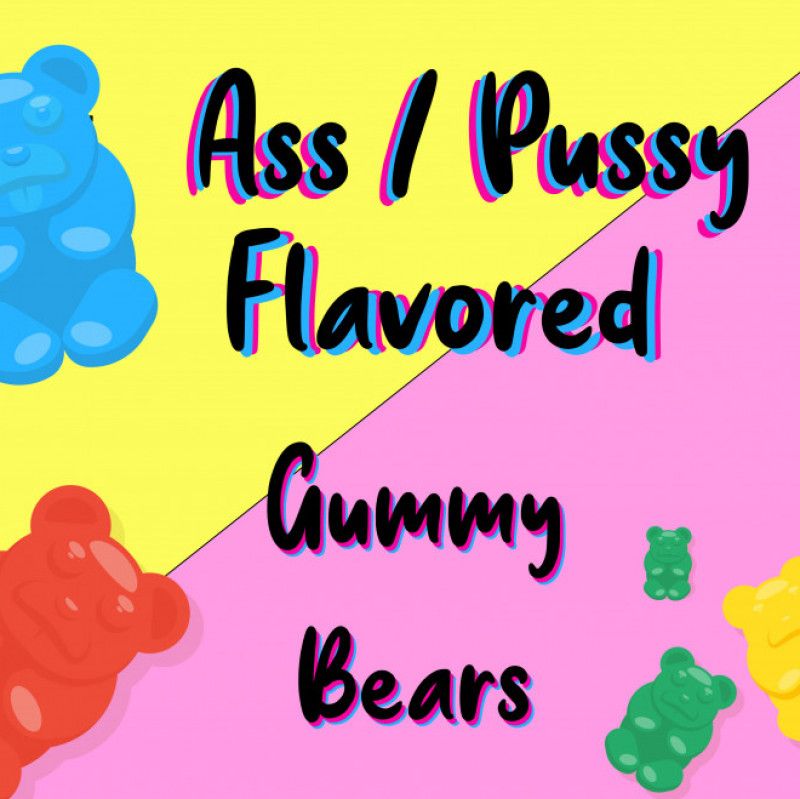 Ass Pussy Gummy Bears with VIDEO Package