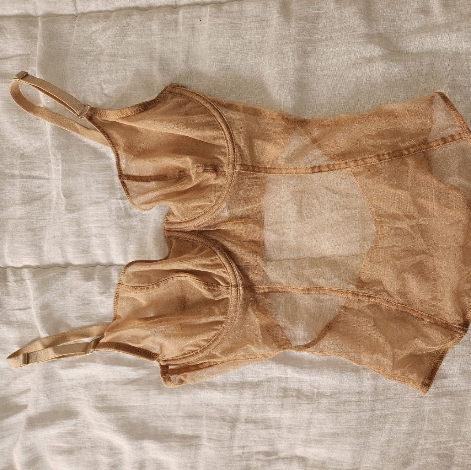 Sheer Nude Bodysuit