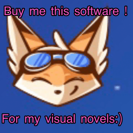 Buy me naninovel for my visual novels!