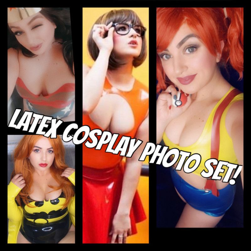 Latex cosplay photos!