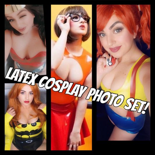 Latex cosplay photos!