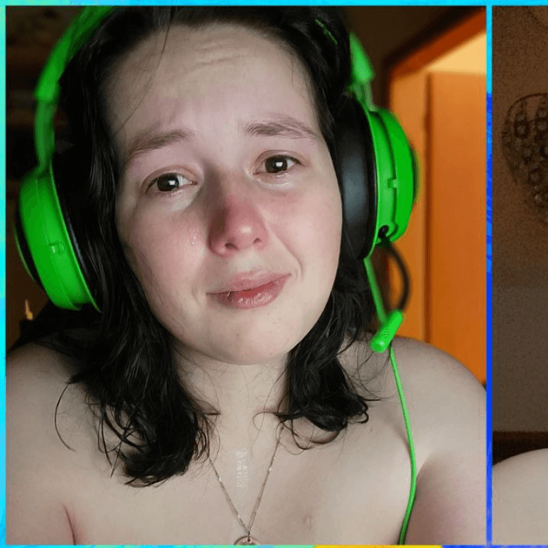 Gamer Girl Crying Photo Bundle