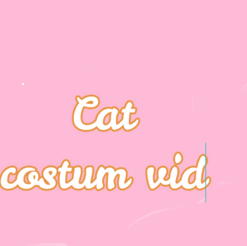 Cat Costum MEOW