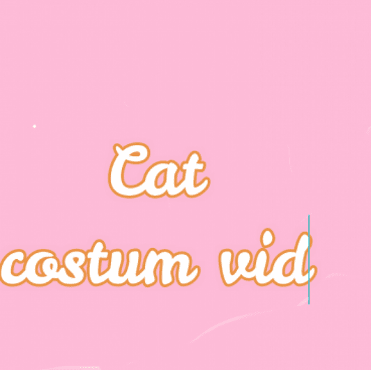 Cat Costum MEOW