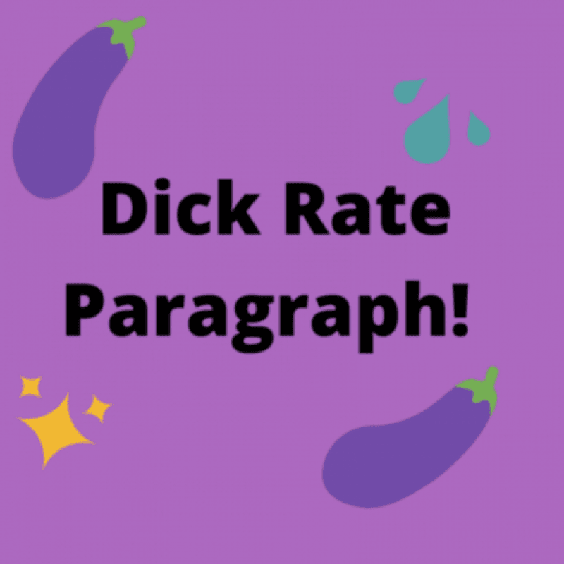 Written Cock Rating