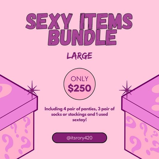 Sexy Items Bundle Large