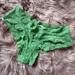 Green Worn Lacey Panties