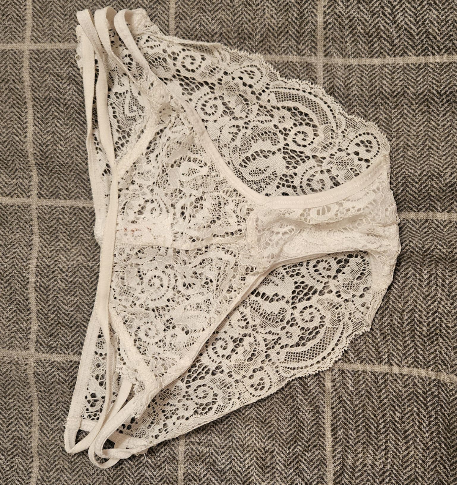 White Lacy Panties