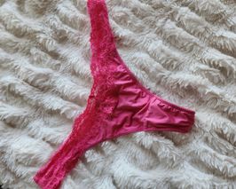 Hot Pink lace panties