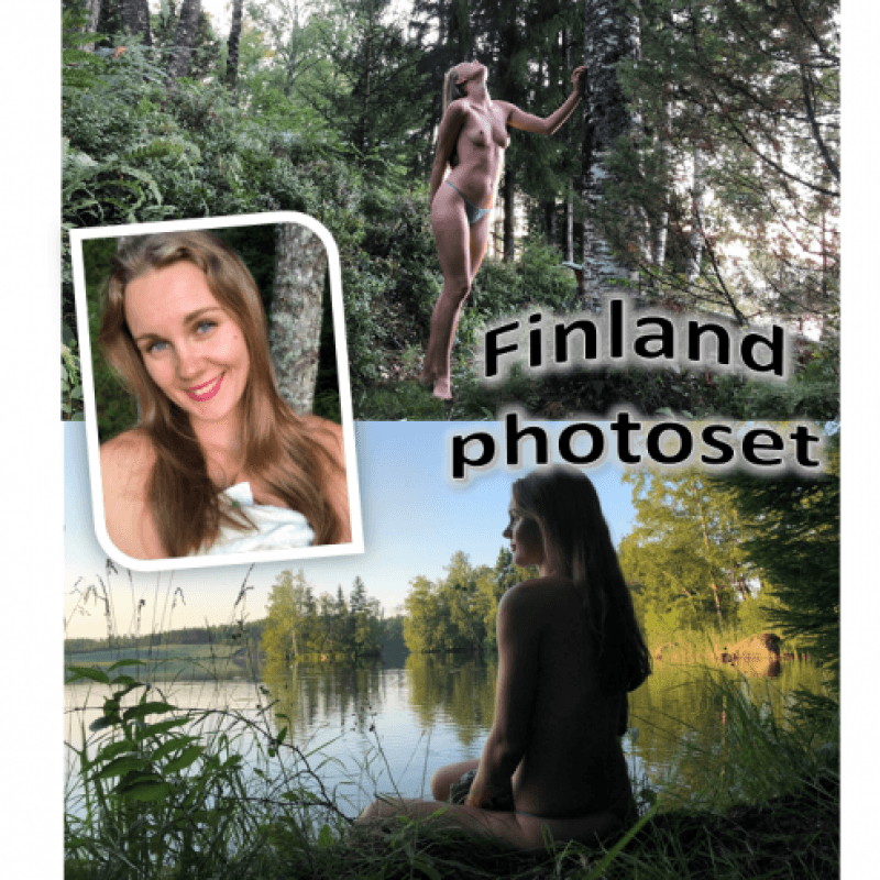 Finland vacation photoset forest n lakes