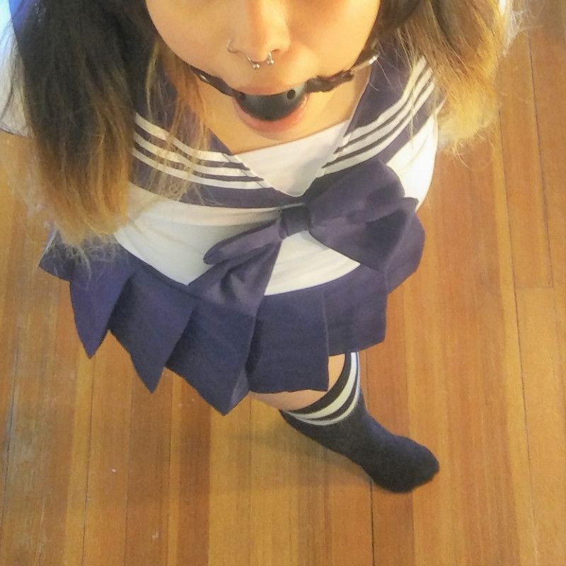 Bound and Gagged Schoolgirl Photo Set