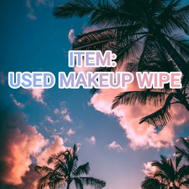 Used Makeup Wipe