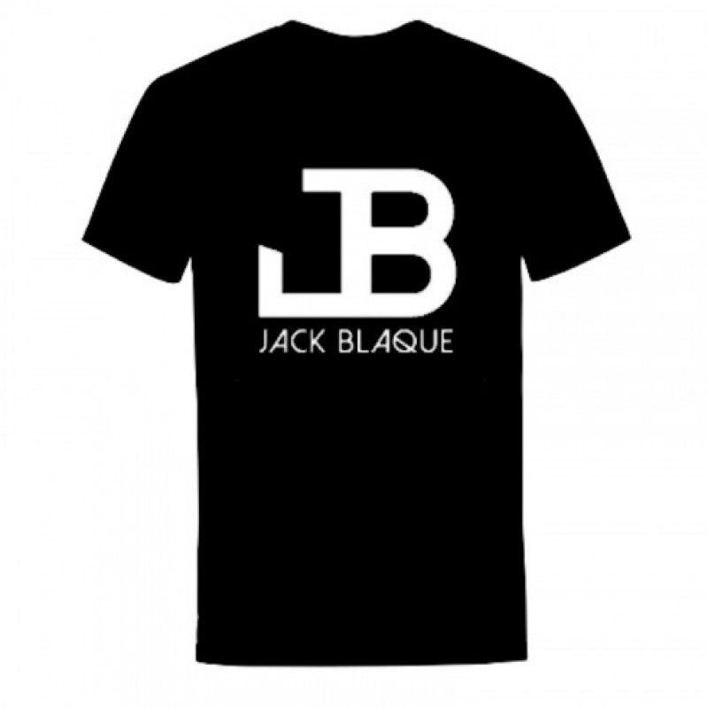 Mens Jack Blaque logo t shirt