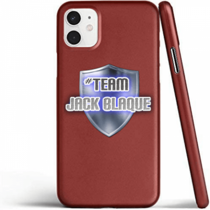 Team Jack Blaque logo iPhone 11 case