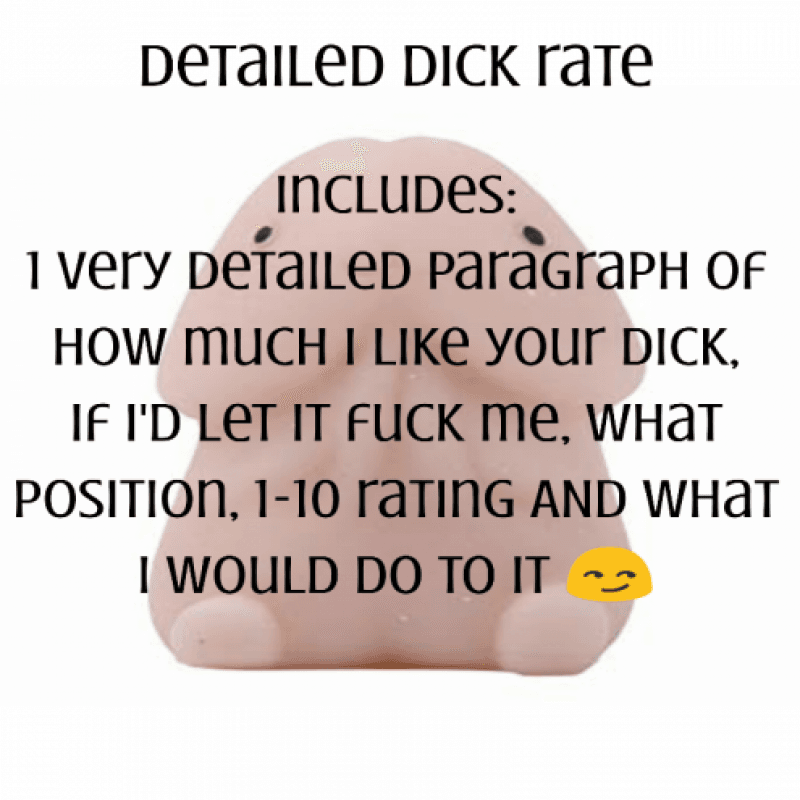 Detailed Dick Rating