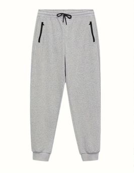 Everyday Casual Joggers for Men with Elastic Waist Design