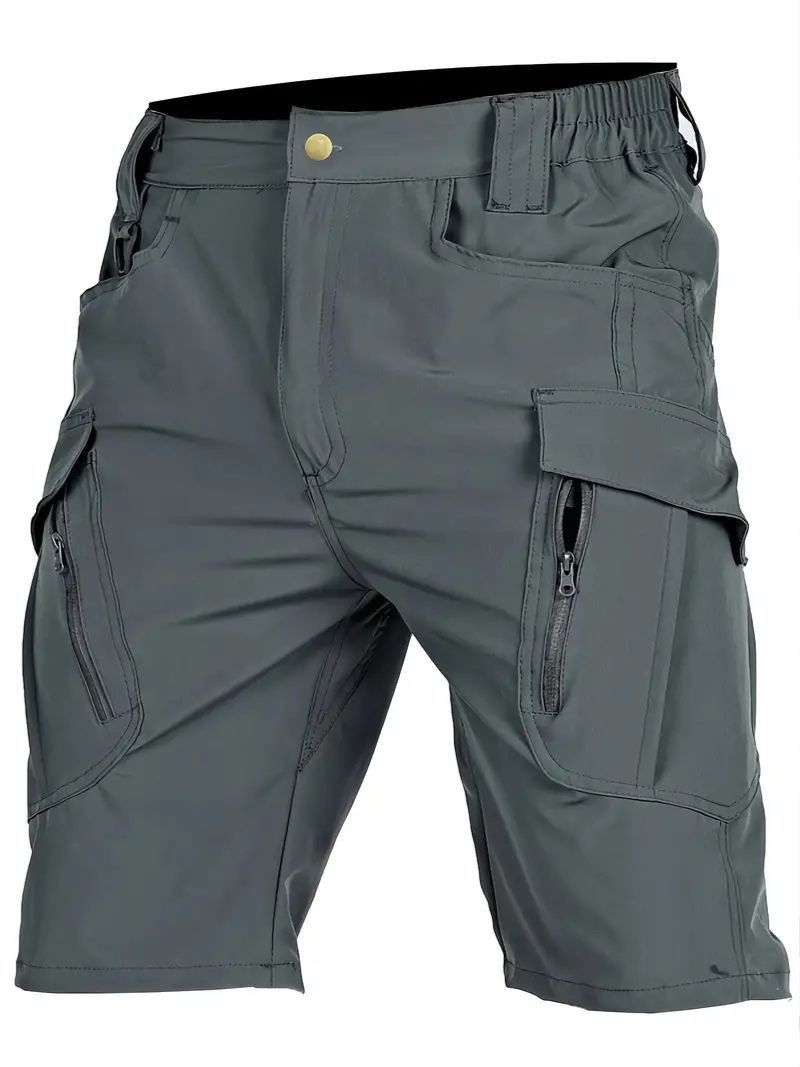 Lightweight Quick Dry Mens Cargo Shorts  Durable Utility