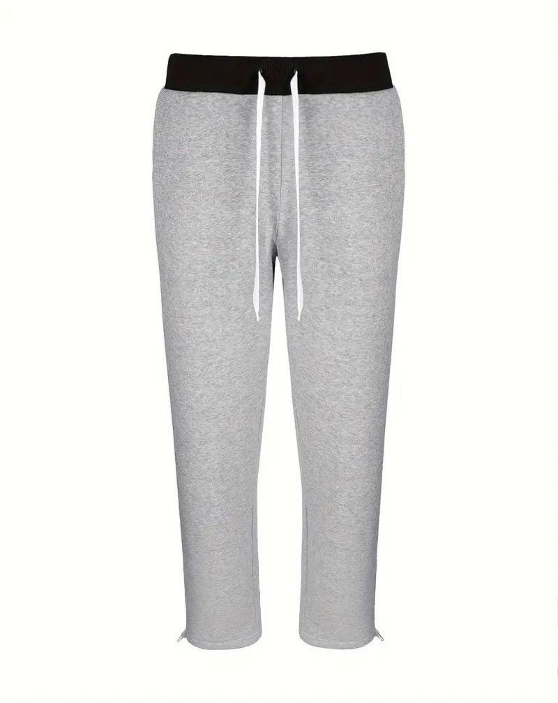 Modern Mens Solid Color Athletic Sweatpants