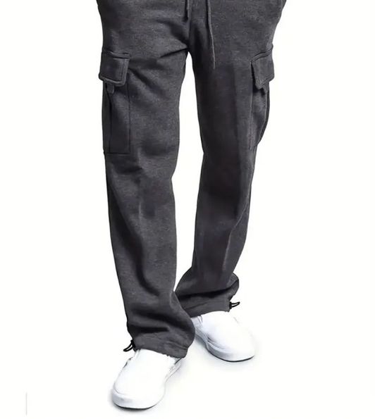 Comfortable Mens Joggers with Fleece Lined Cuffs  Versatil