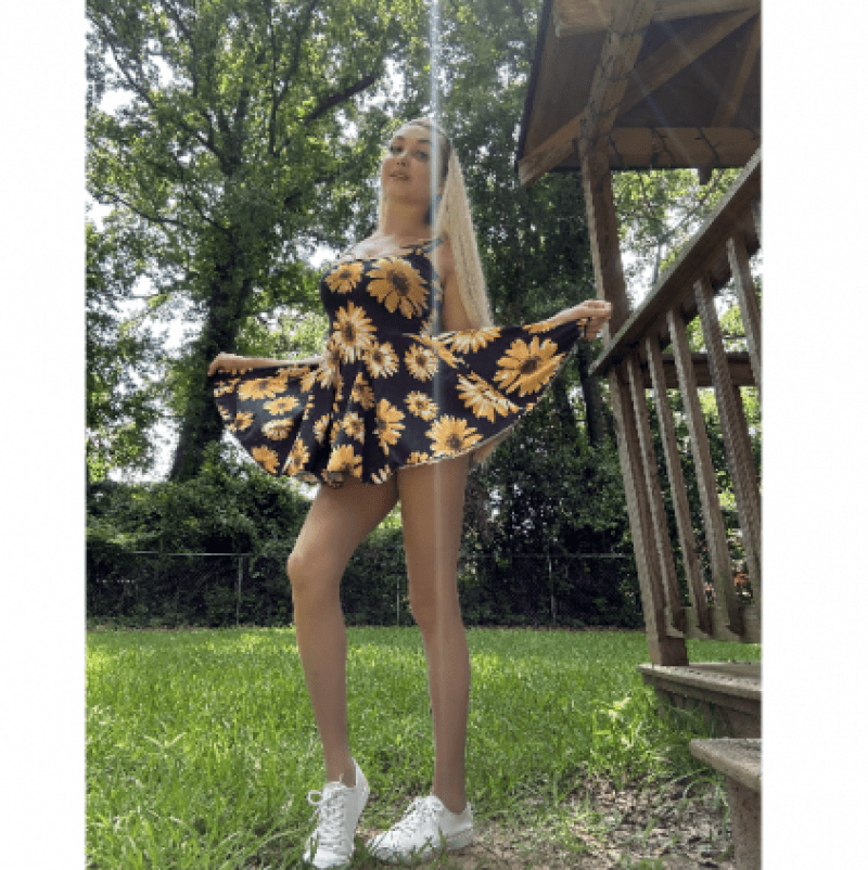 SunFlower SunDress Photo Set