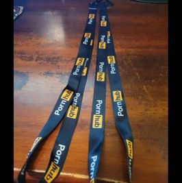 Signed Pornhub Lanyard