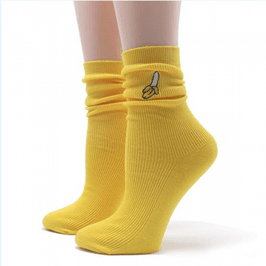 Yellow Worn Socks