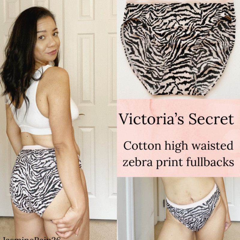 VS High Waisted Zebra Print Fullbacks