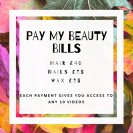 Bill Payment: Beauty Bills