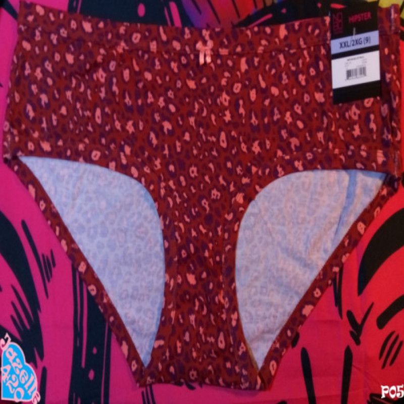 Leopard print Hipster Pantie Size XXL