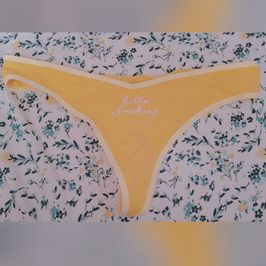 Hello Sunshine yellow Thong