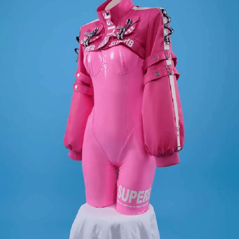 New pink cosplay costume!