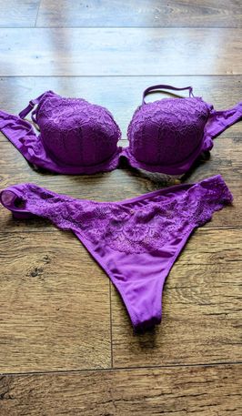 Classy Purple Lingerie Set