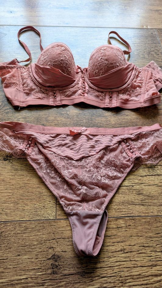 Sweet and Sexy Pink Lingere Set