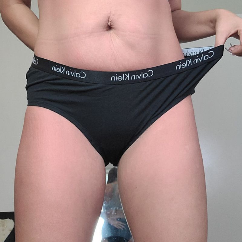 Black Calvin Klein Panty