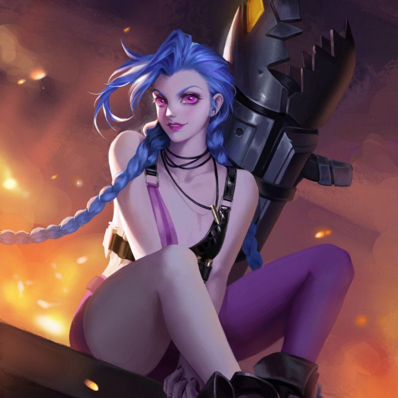 Buy me Jinx cosplay and get custom