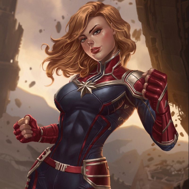 Buy me Captain Marvel cosplay and get cu