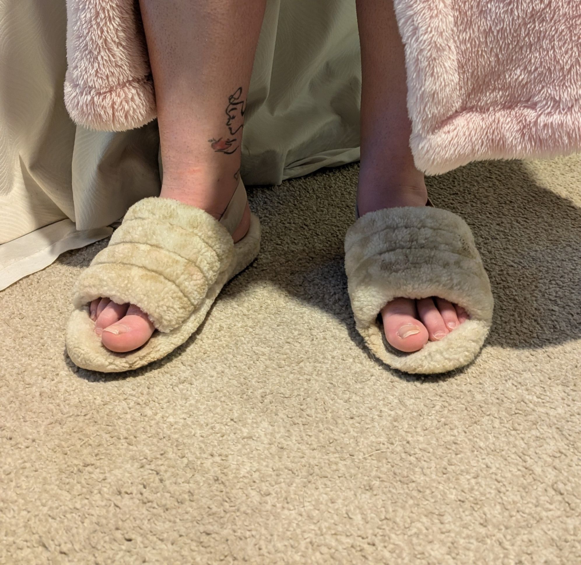 My used slippers