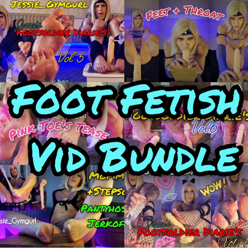 Foot Fetish Vid Bundle