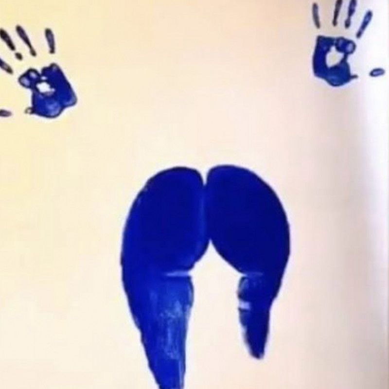 Body print canvas