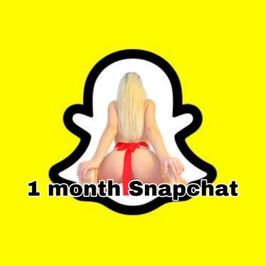 1 Month Snapchat