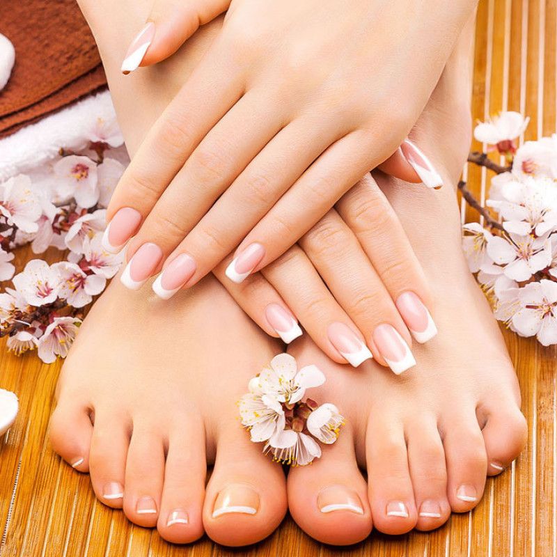 Manicure and pedicure