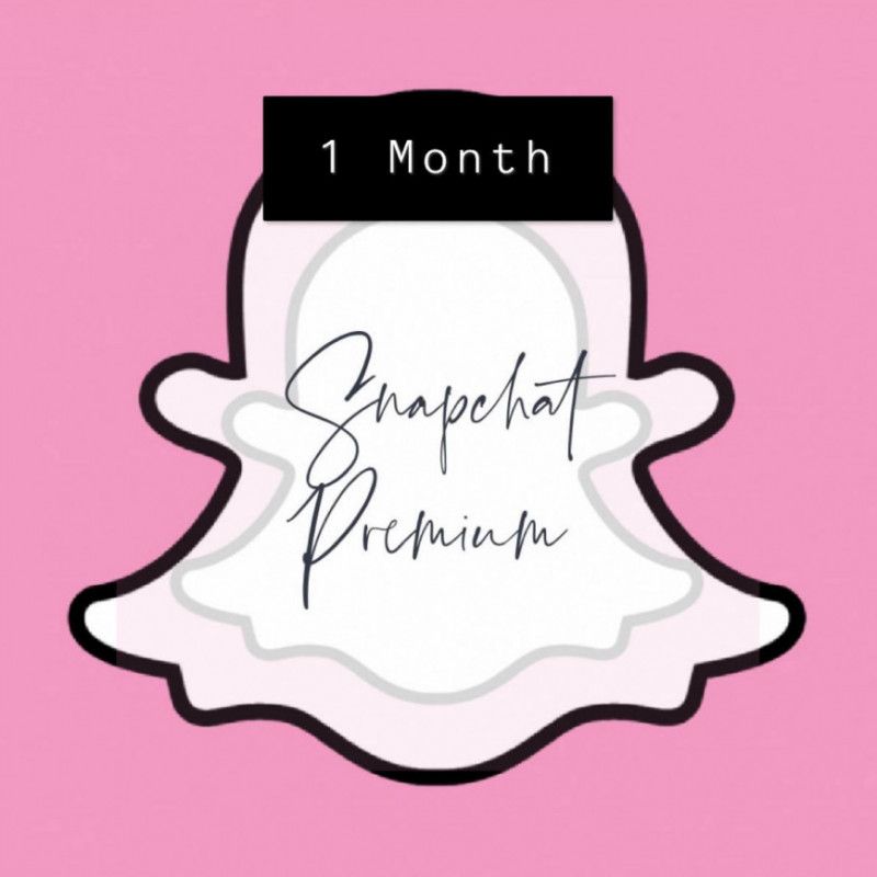 1 Month Snap Chat Premium